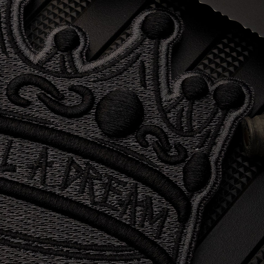 Biggies Crown MO Threaded Puff Velcro Patch - theproperpatch