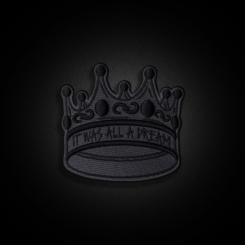 Biggies Crown MO Threaded Puff Velcro Patch - theproperpatch