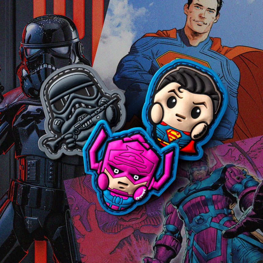 New Superman Cronies PVC Morale Patch 51 - theproperpatch