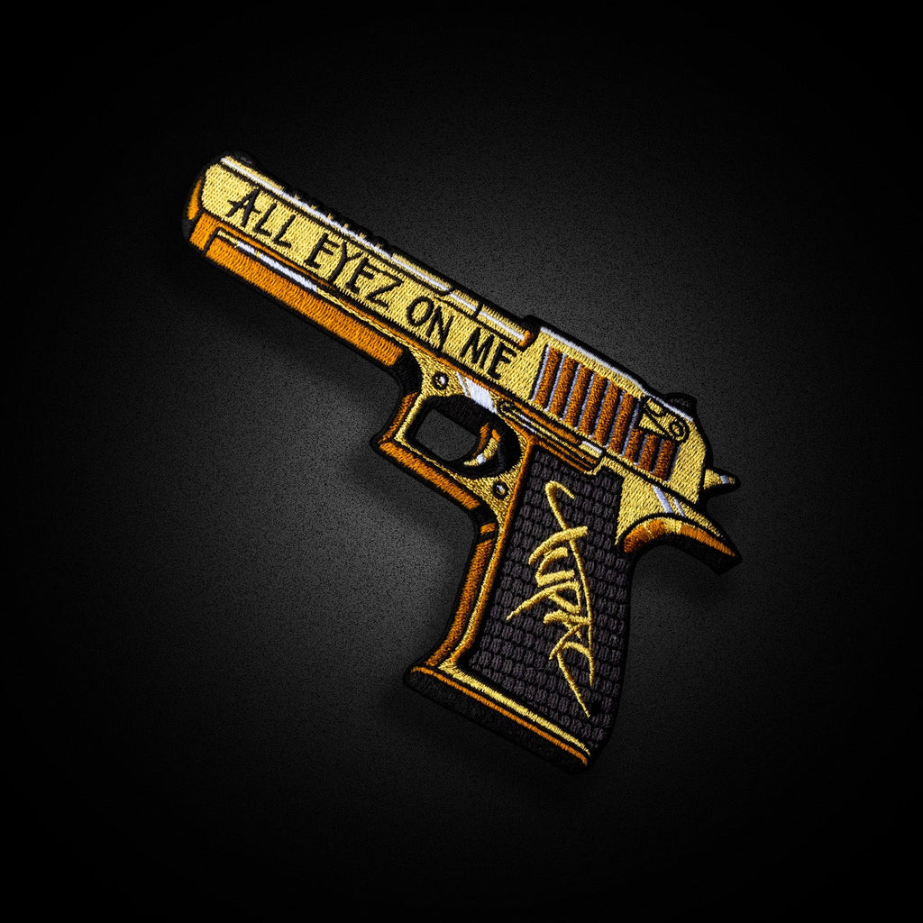 Rap Gods XL All Eyez Desert Eagle Patch – theproperpatch