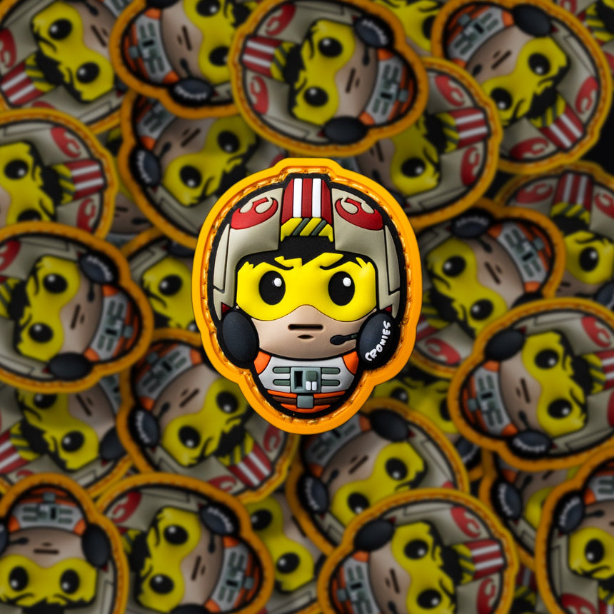 Red Leader Cronie PVC Morale Patch 55 - theproperpatch