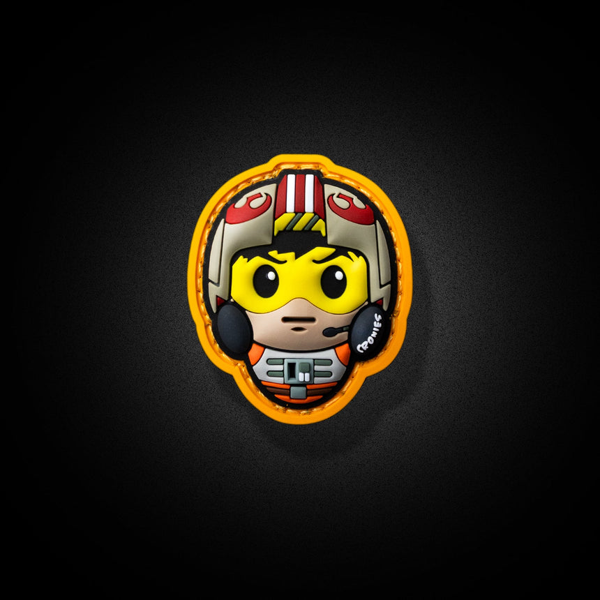 Red Leader Cronie PVC Morale Patch 55 - theproperpatch