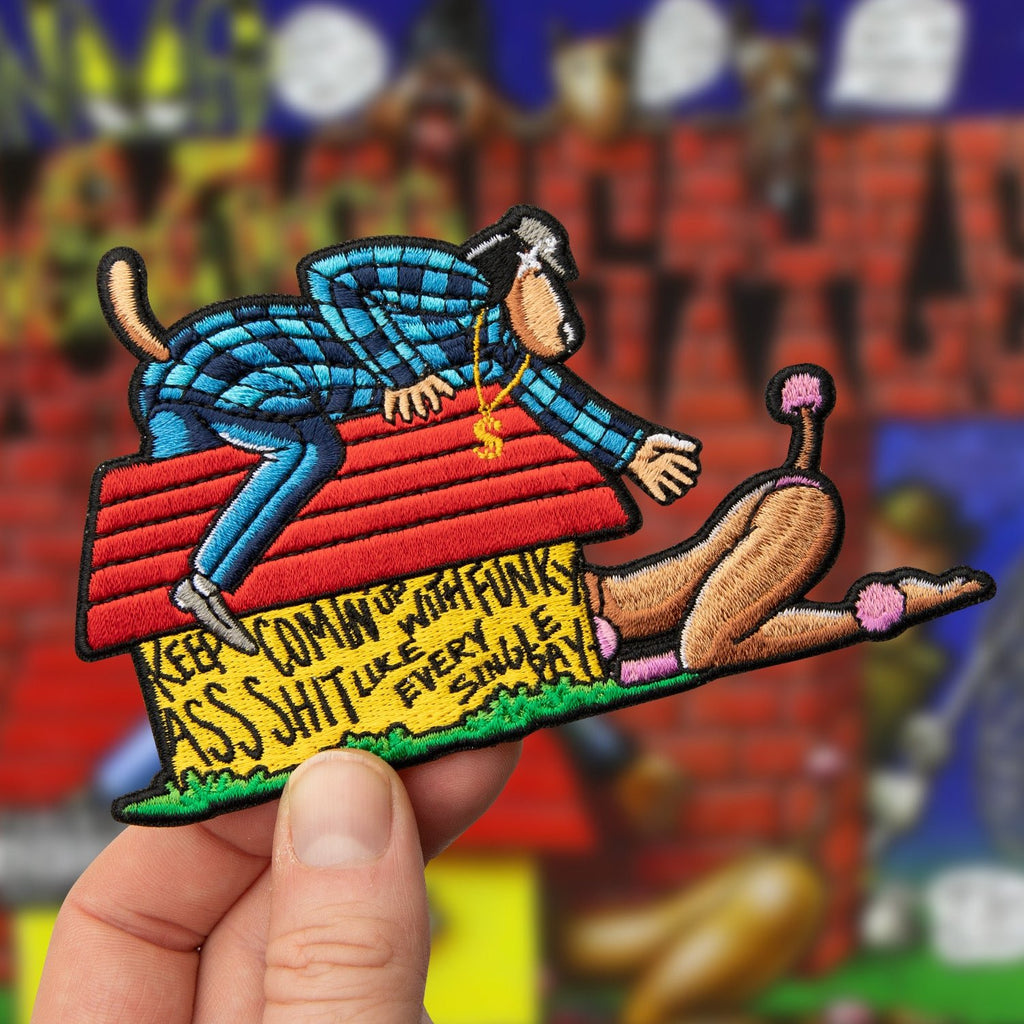 Rap Gods Doggystyle Threaded Velcro Patch – theproperpatch