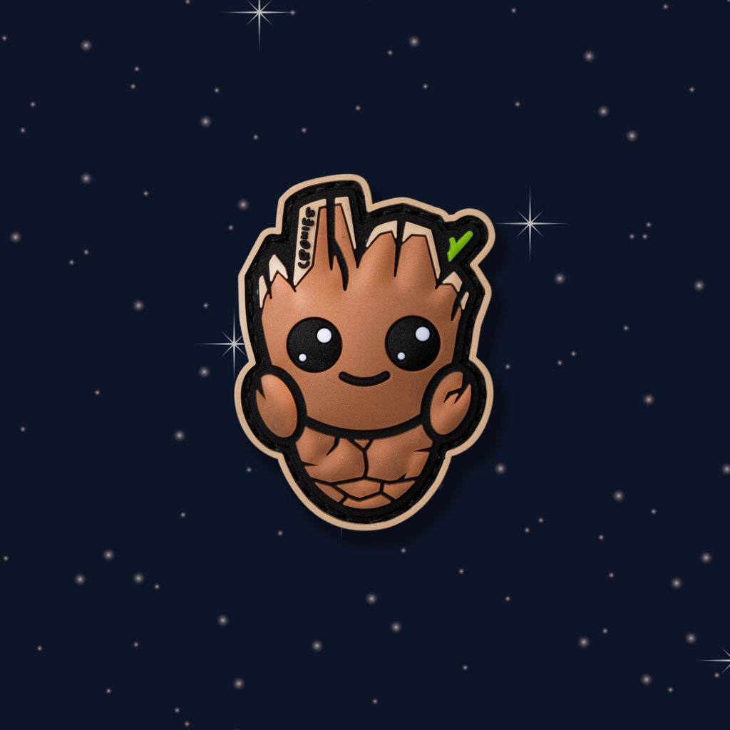 Cronies Collection Groot from Guardians of the Galaxy 3D PVC velcro morale  patch – theproperpatch