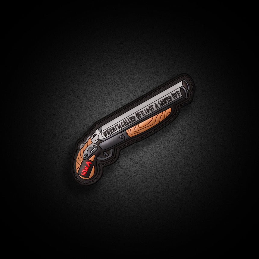 N.W.A. Sawed Off XL PVC Mini Patch - theproperpatch