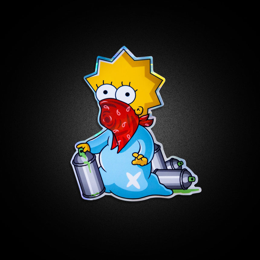 Street King Maggie Sticker - theproperpatch