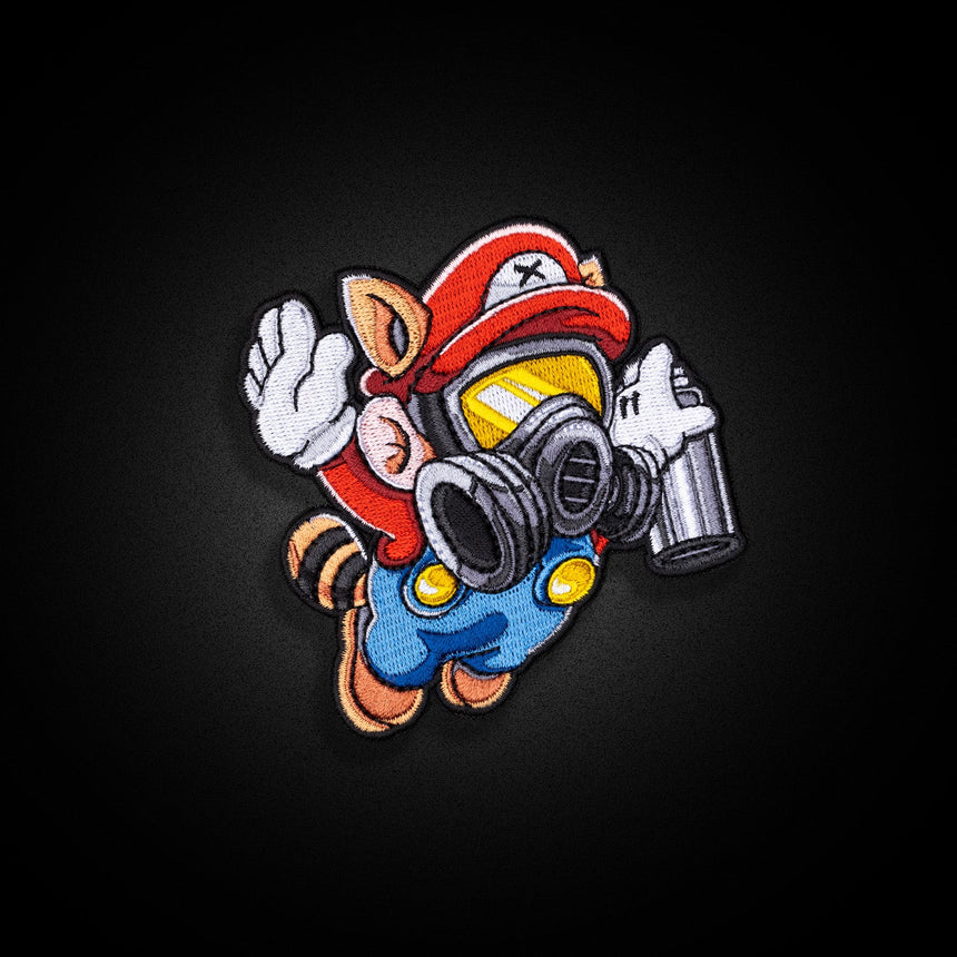 Street King Mario Velcro Patch - theproperpatch