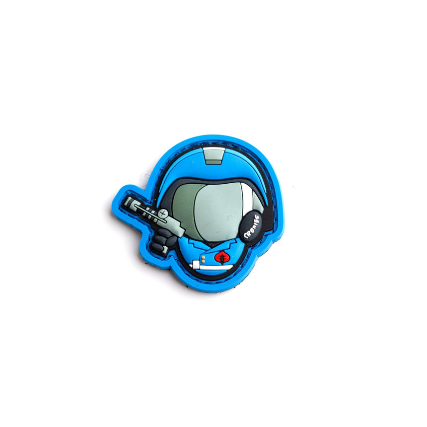 #54 Cobra Commander Cronies : PVC Ranger Eye Patch - theproperpatch