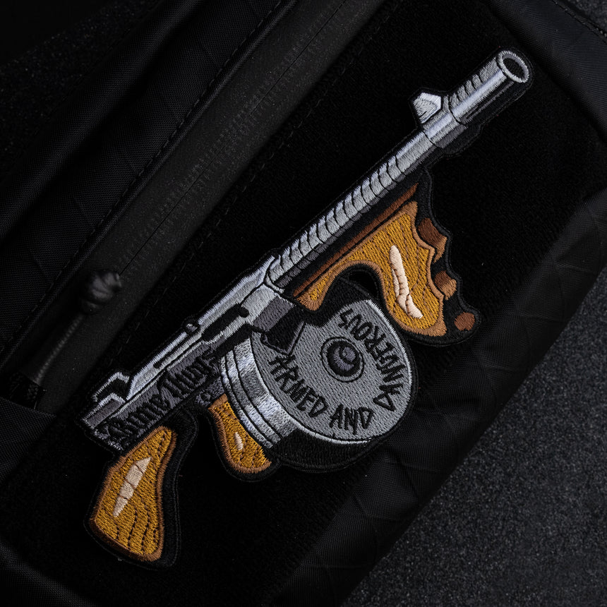 Rap Gods Bone Thugs Tommy Gun : Threaded Patch