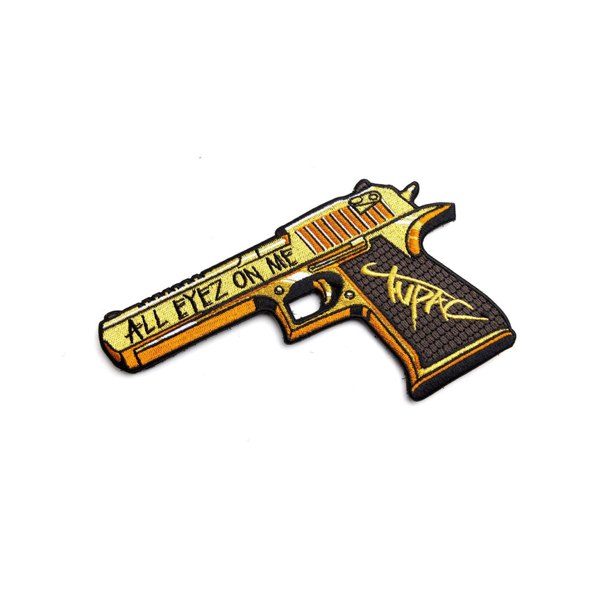 All Eyez Desert Eagle Rap Gods : XL Threaded Patch - theproperpatch