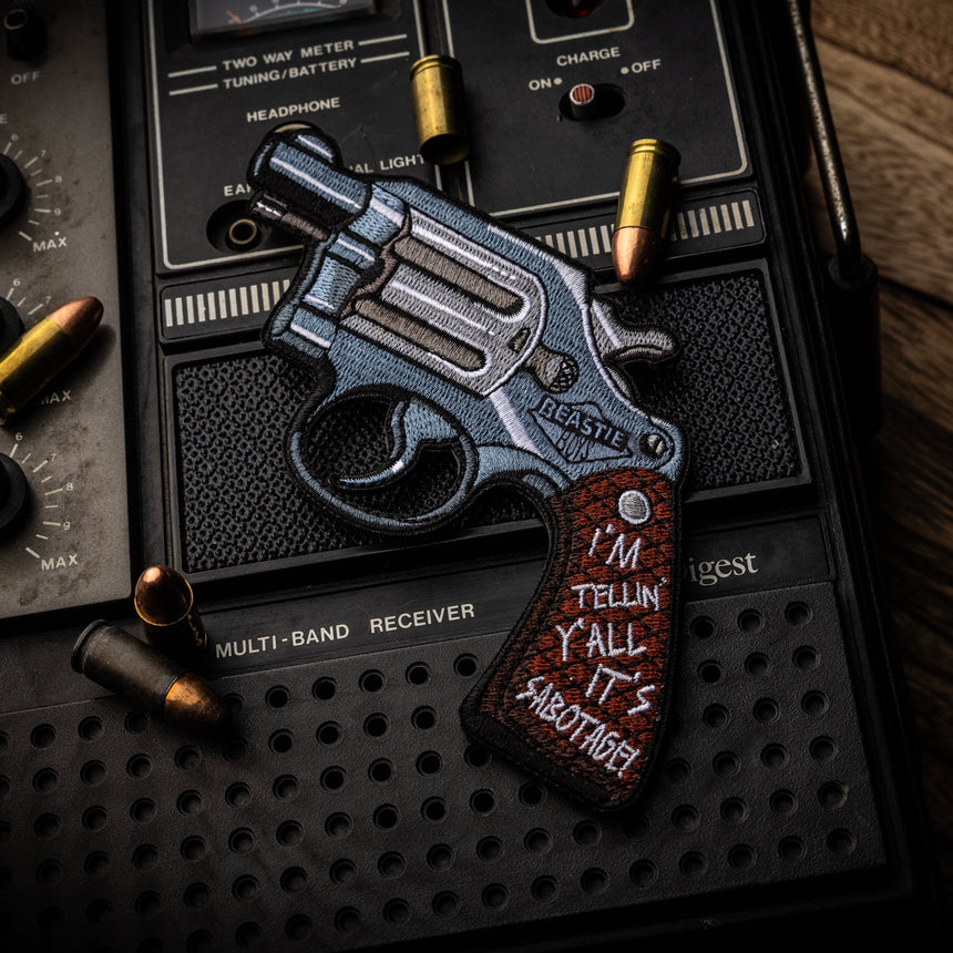 Beastie Sabotage Colt Threaded Patch - theproperpatch