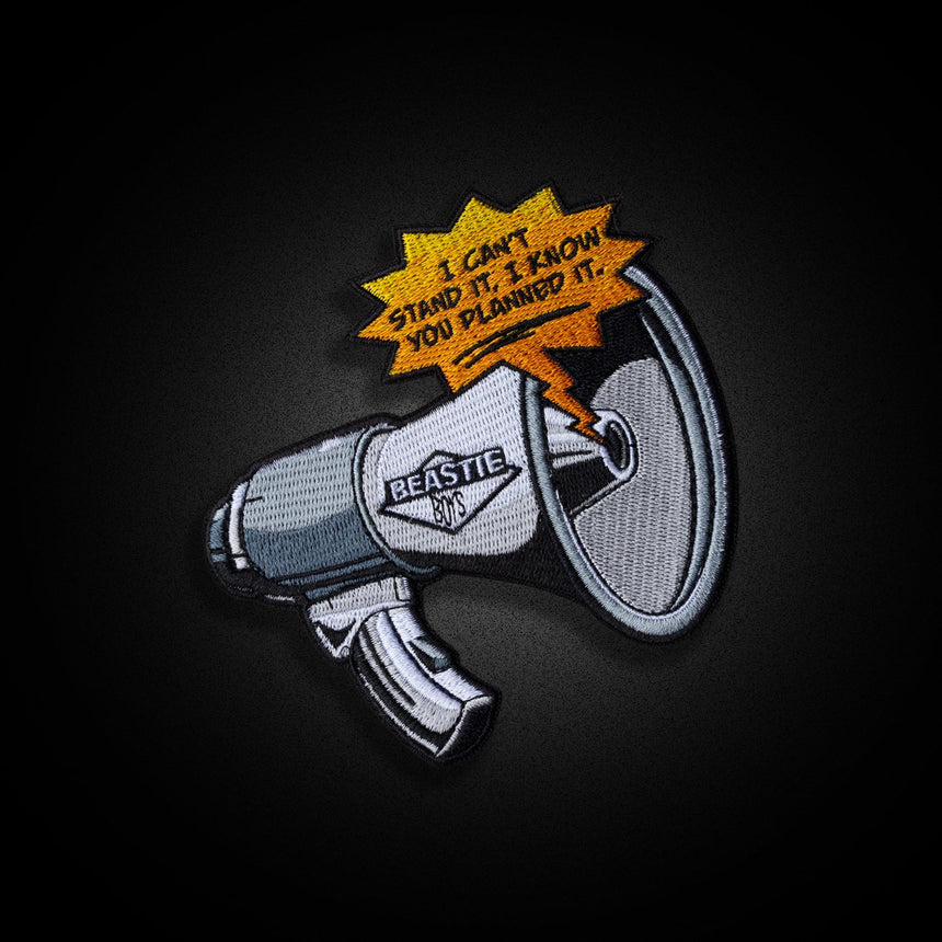 Beastie Sabotage Megaphone Threaded Patch - theproperpatch