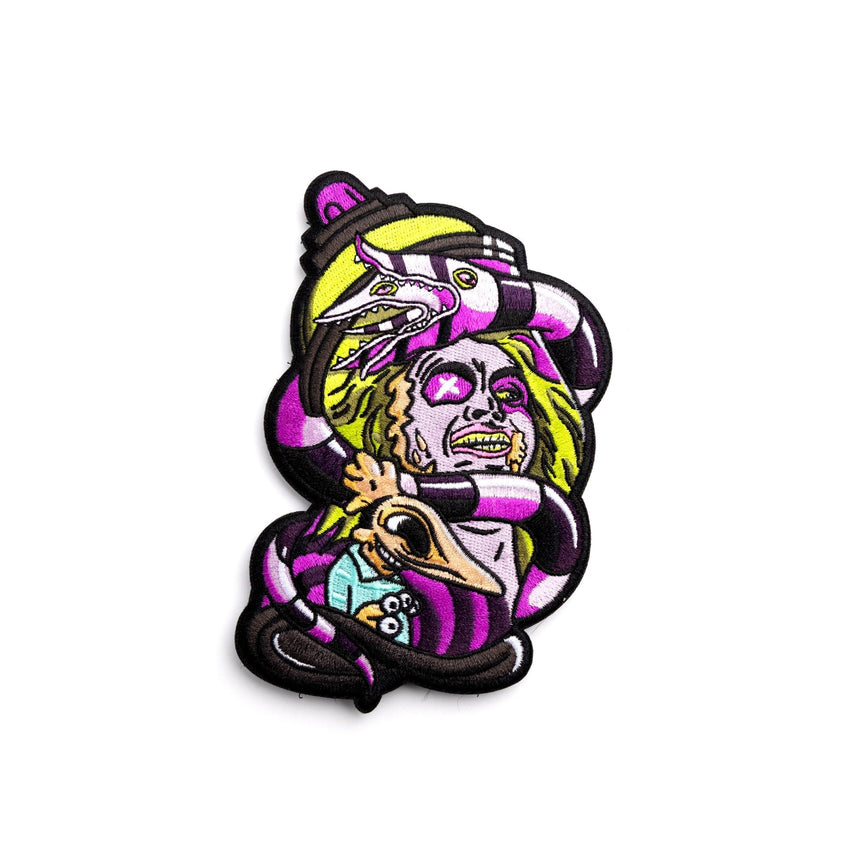 Beetlejuice Rattle Can : Threaded Patch - theproperpatch