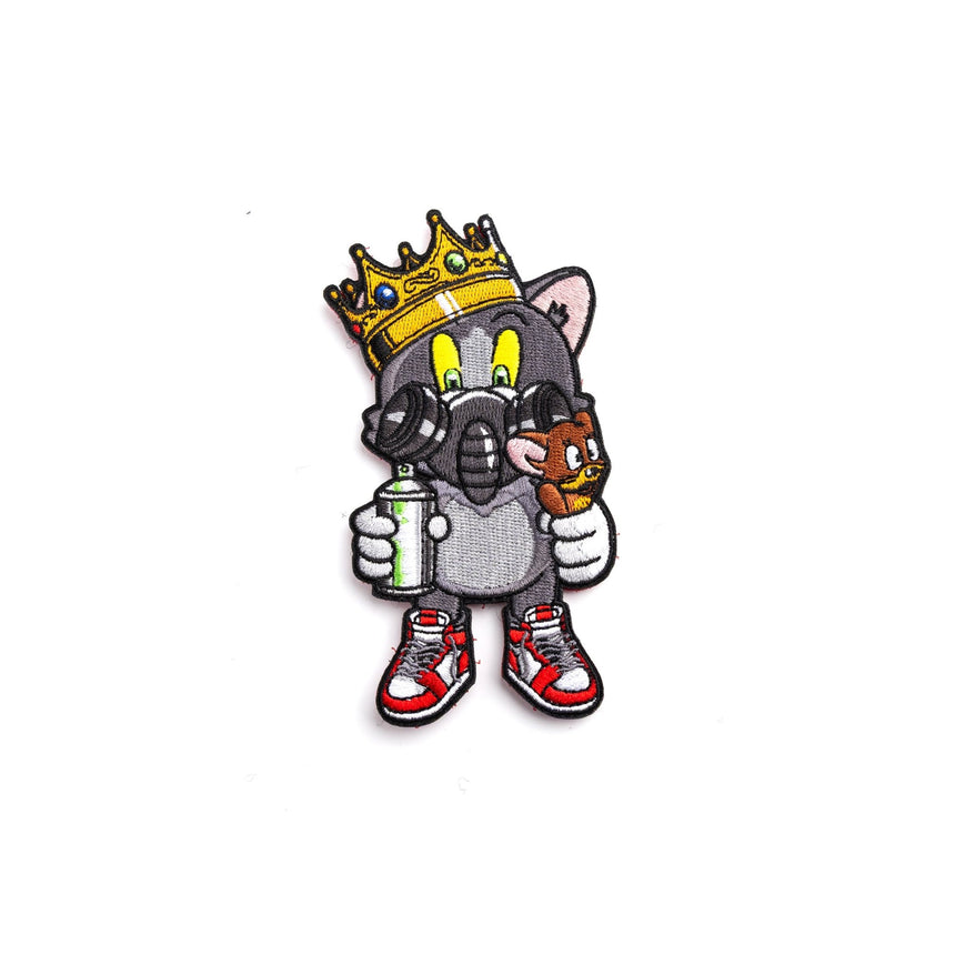 Cat And Mouse Patch Street King : Threaded Patch - theproperpatch
