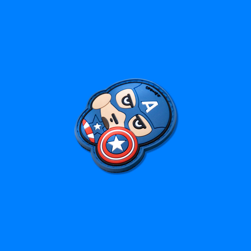 Captain America Cronies PVC Morale Patch #31