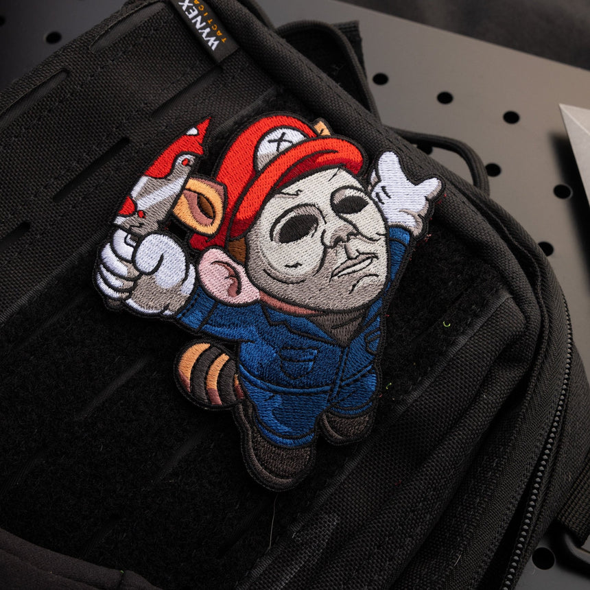 Flyin’ Myers Halloween Street King : Threaded Patch - theproperpatch