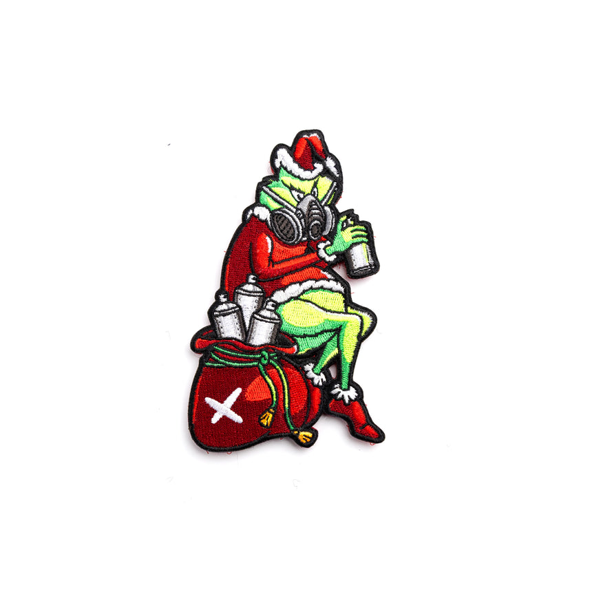 Grinchy Street King : Threaded Patch