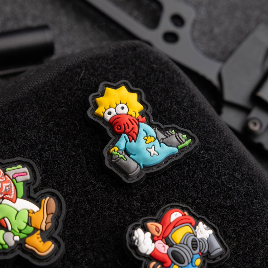 Maggie Mini Street King : PVC Ranger Eye Patch - theproperpatch