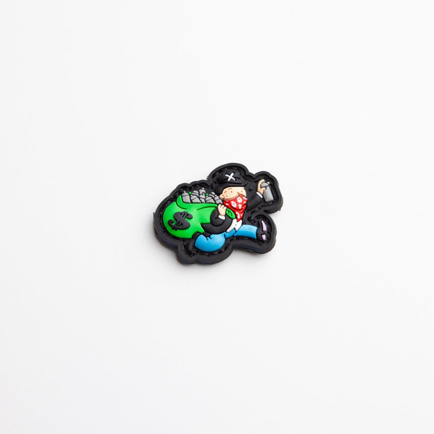 Monopoly Man Mini Street King : PVC Ranger Eye Patch - theproperpatch