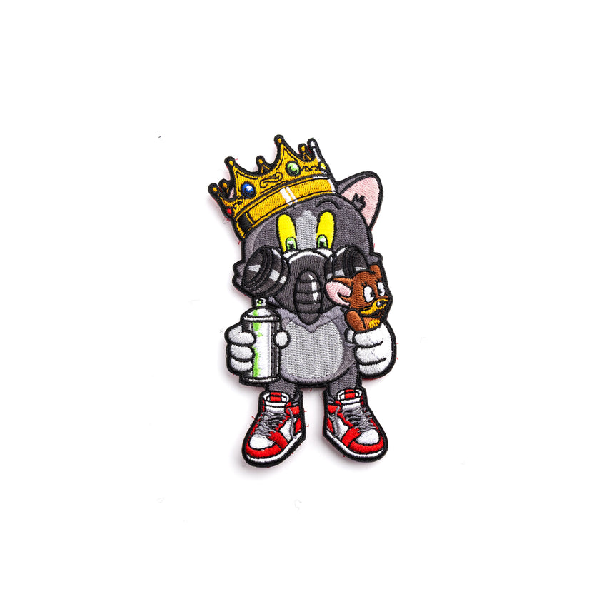 Cat And Mouse Patch Street King : Threaded Patch