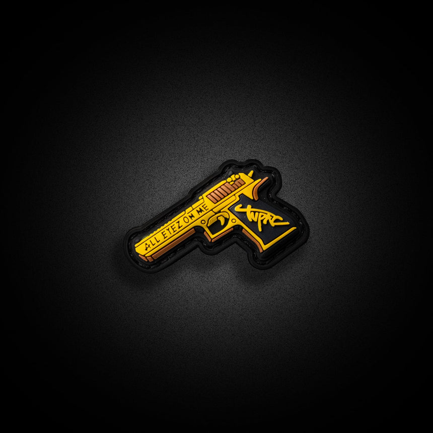 Rap Gods All Eyez Desert Eagle Patch Mini - theproperpatch