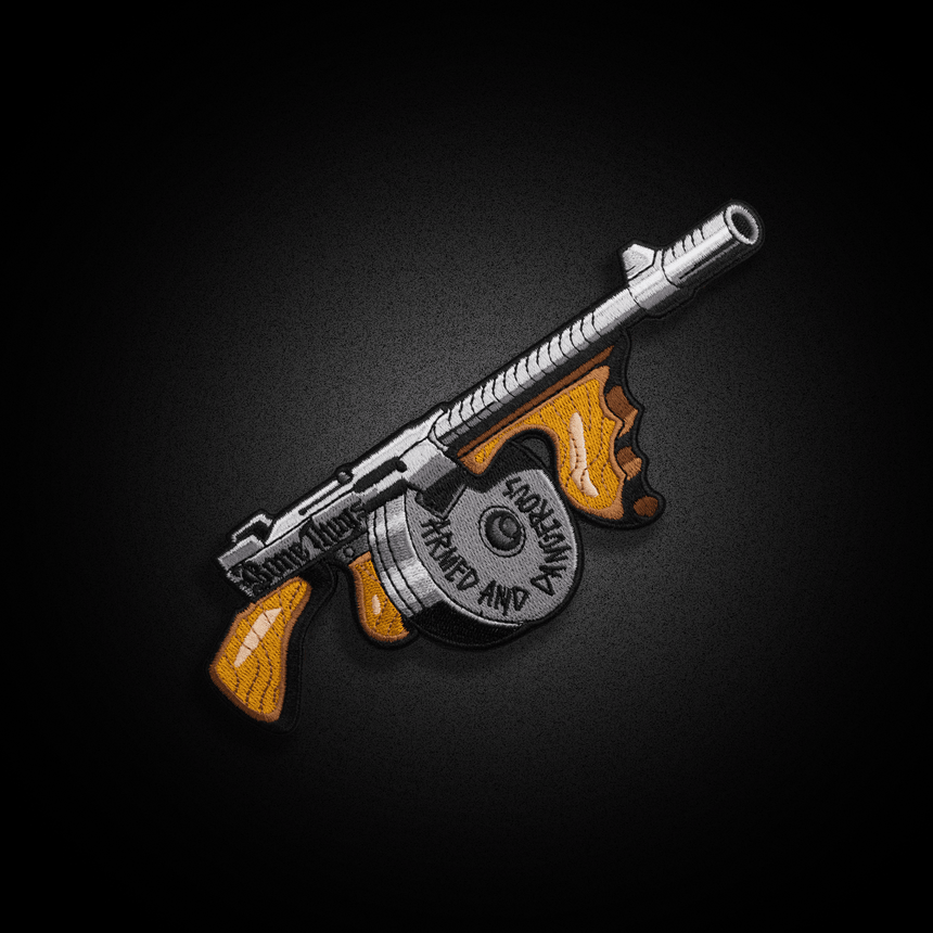 Rap Gods Bone Thugs Tommy Gun : Threaded Patch - theproperpatch