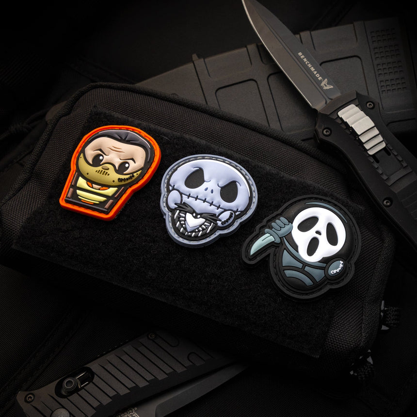 Skellington Cronie PVC Morale Patch 58 - theproperpatch