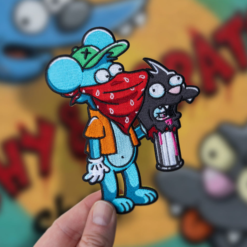 Street King Itchy and Scratchy – theproperpatch