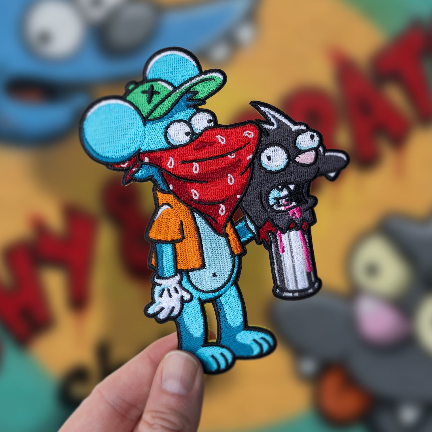 Street King Itchy and Scratchy – theproperpatch