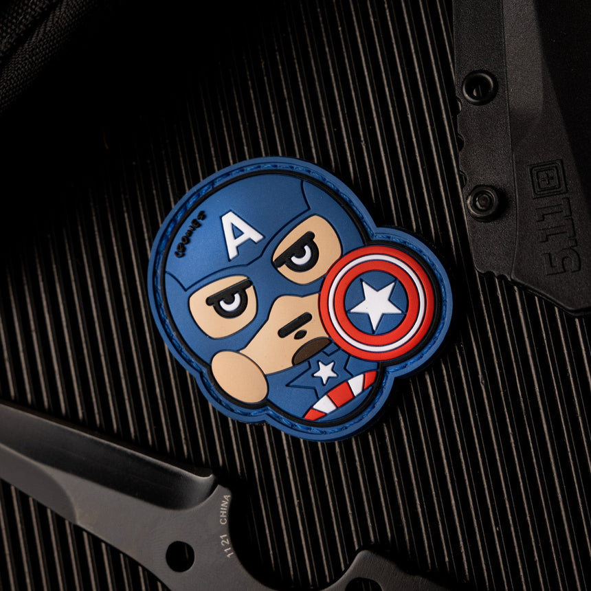 Captain America Cronies PVC Morale Patch #31 - theproperpatch
